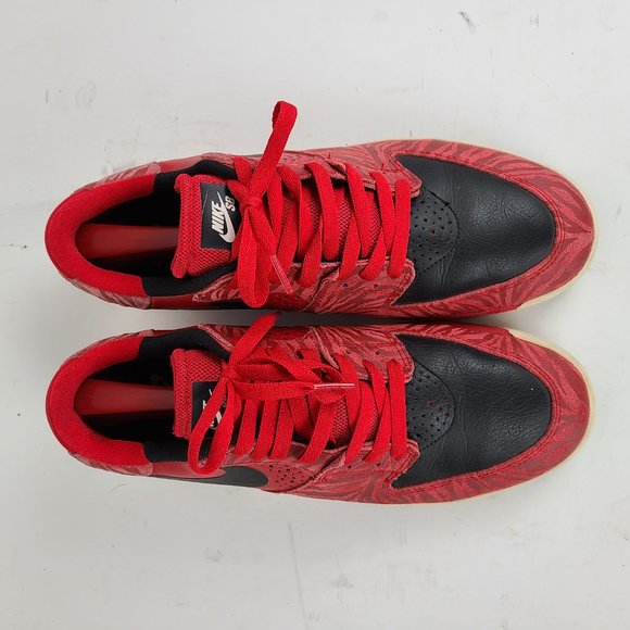 2013 Nike SB Low P-Rod 7 Size 11.5 Paul Rodriguez Premium University Red Zebra main image 7